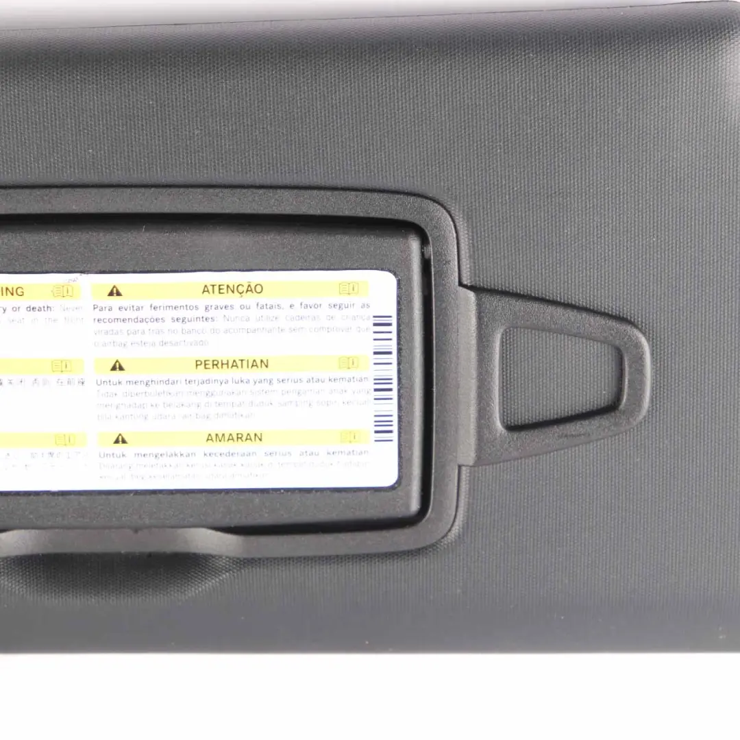  Sun Visor Mercedes W176 Cover Left N/S Trim Panel Black - SKU A1768100010 - Part number A1768100010