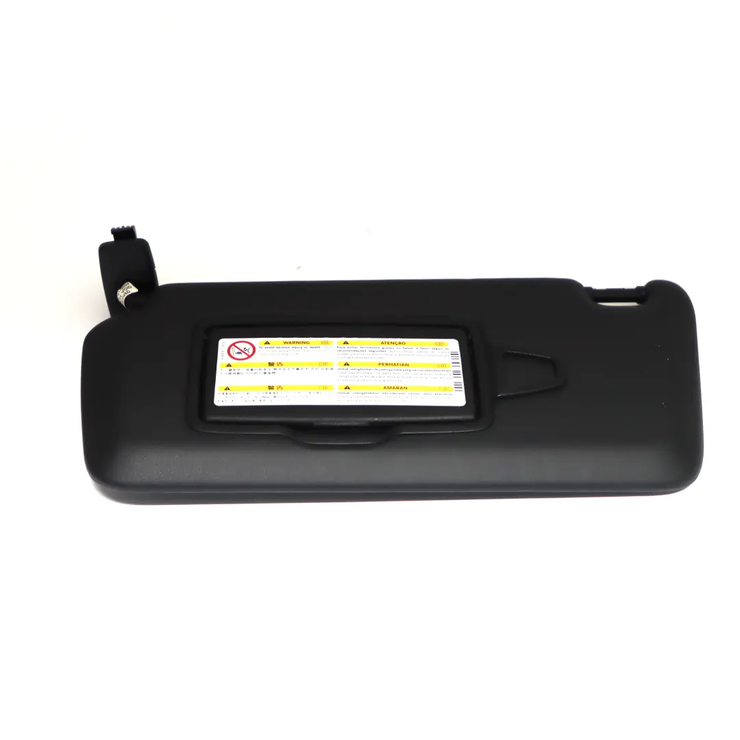 Słoneczko Osłona Lewa Panel Wykończenia Czarny do Mercedes W176 o numerze A1768100110 Mercedes W176 Słoneczko Osłona Lewa Panel Wykończenia Czarny - SKU A1768100110 - Numer Części A1768100110