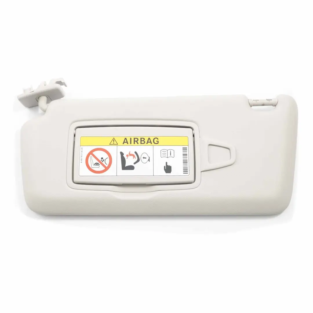 Sonnenblende Abdeckung Links Grau für Mercedes W176 C117 mit Teilenummer A1768101300 Mercedes W176 C117 Sonnenblende Abdeckung Links Grau - SKU A1768101300-1 - Teilenummer A1768101300