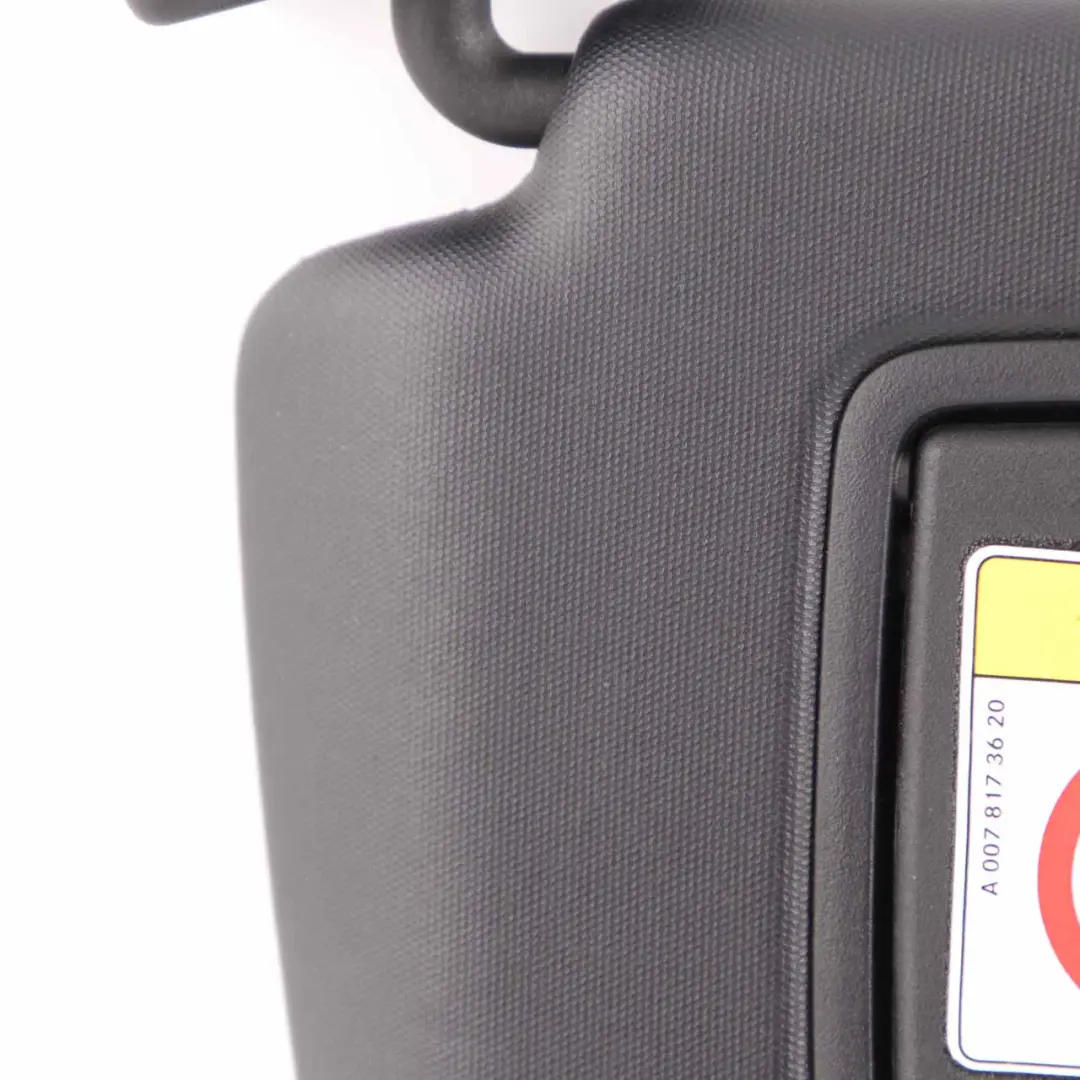 Sun Visor Mercedes W176 C117 Mirror Panel Sunvisor Left N/S Black to with Part number A1768101300 Sun Visor Mercedes W176 C117 Mirror Panel Sunvisor Left N/S Black - SKU A1768101300-2 - Part number A1768101300