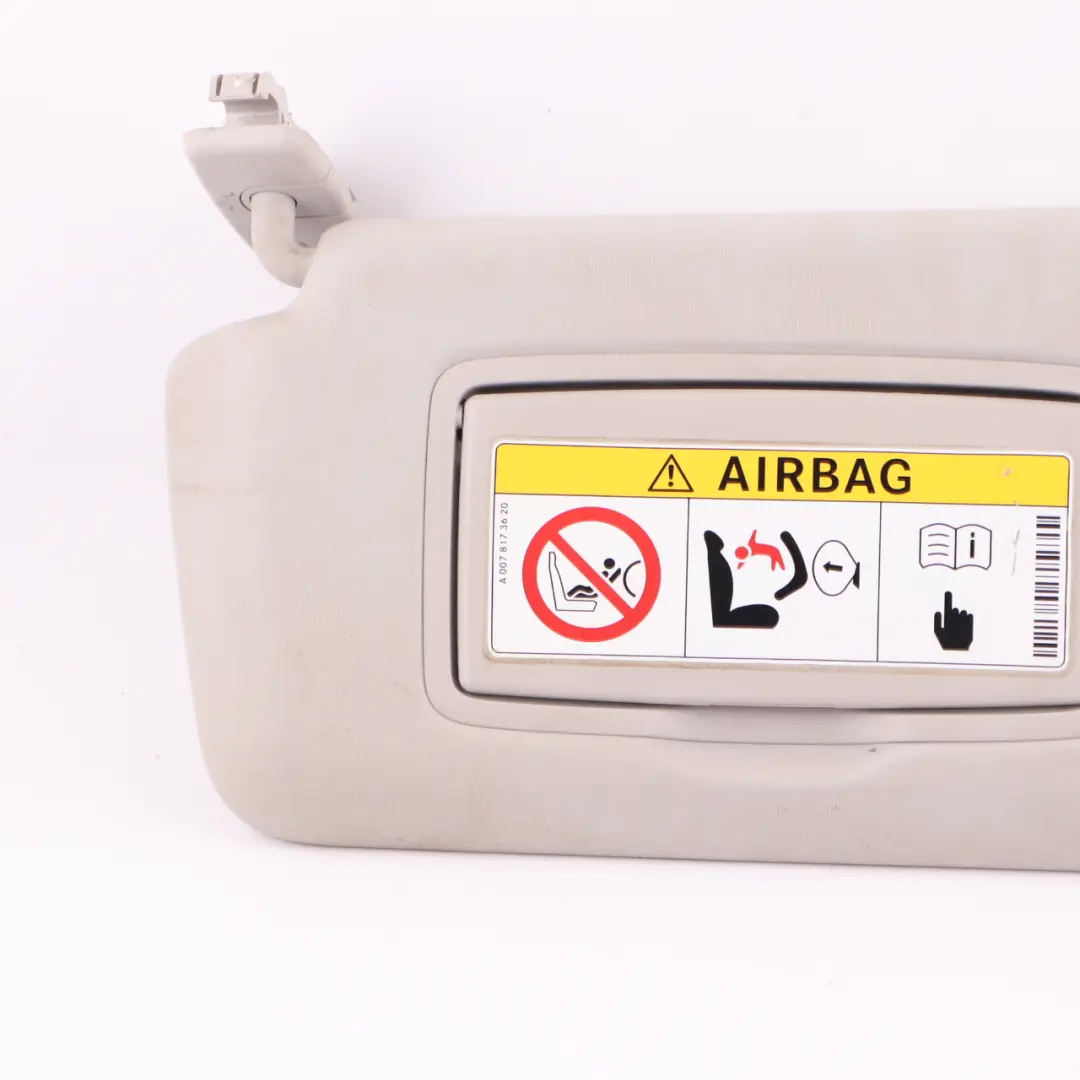 Sun Visor Mercedes W156 W176 Mirror Panel Sunvisor Left N/S Grey to with Part number A1768101500 Sun Visor Mercedes W156 W176 Mirror Panel Sunvisor Left N/S Grey - SKU A1768101500-2 - Part number A1768101500