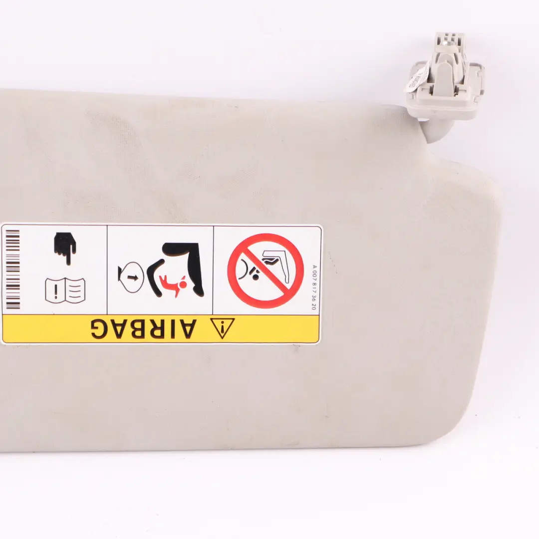 Sun Visor Mercedes W156 W176 Mirror Panel Sunvisor Left N/S Grey to with Part number A1768101500 Sun Visor Mercedes W156 W176 Mirror Panel Sunvisor Left N/S Grey - SKU A1768101500-2 - Part number A1768101500