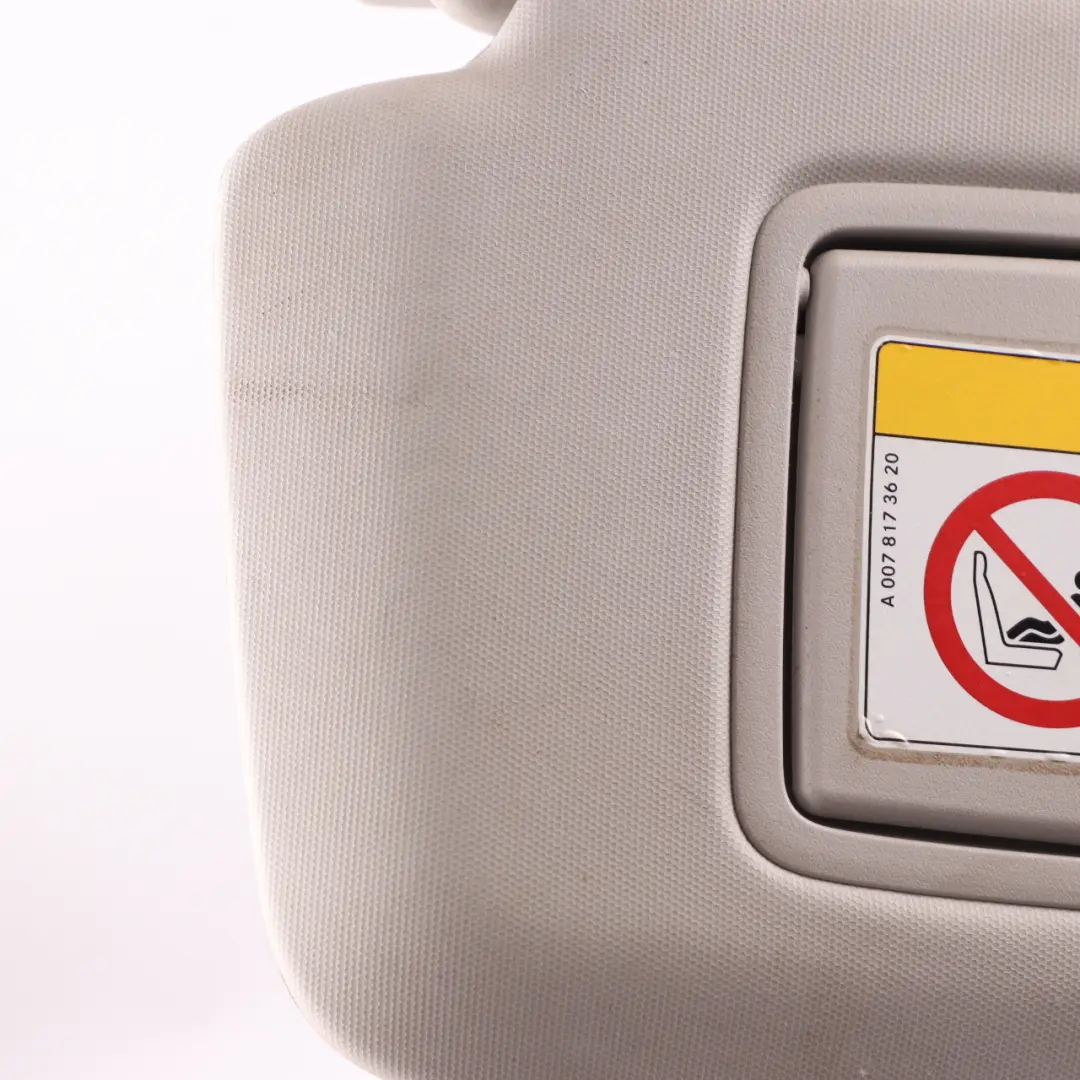 Sun Visor Mercedes W156 W176 Mirror Panel Sunvisor Left N/S Grey to with Part number A1768101500 Sun Visor Mercedes W156 W176 Mirror Panel Sunvisor Left N/S Grey - SKU A1768101500-2 - Part number A1768101500