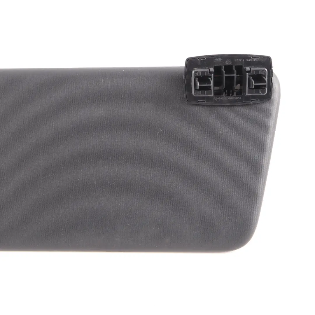Sun Visor Mercedes W156 W176 Mirror Panel Sunvisor Right O/S Black to with Part number A1768101600 Sun Visor Mercedes W156 W176 Mirror Panel Sunvisor Right O/S Black - SKU A1768101600 - Part number A1768101600