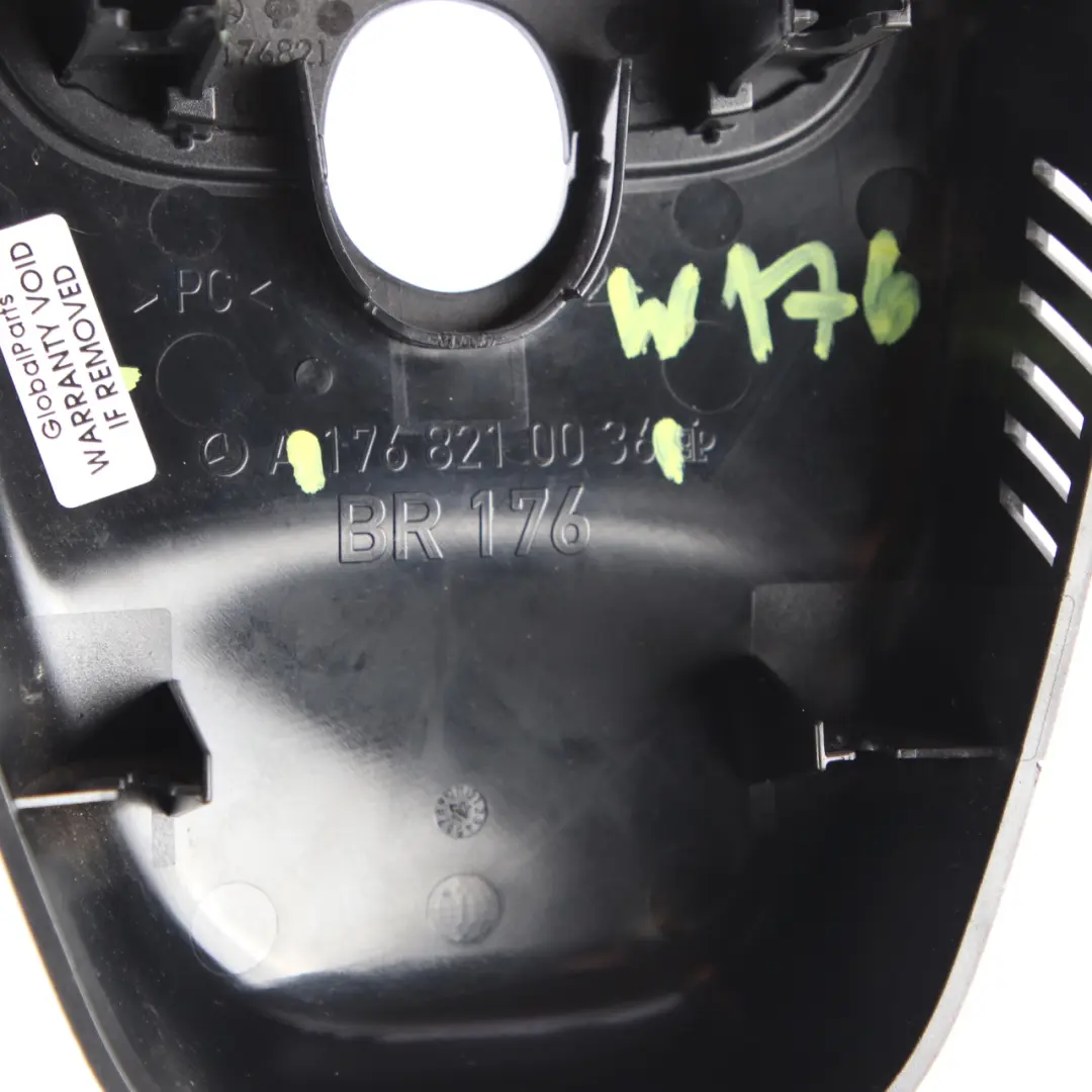 Mercedes W176 Embellecedor de espejo retrovisor interior - SKU A1768210036 - Número de pieza A1768210036