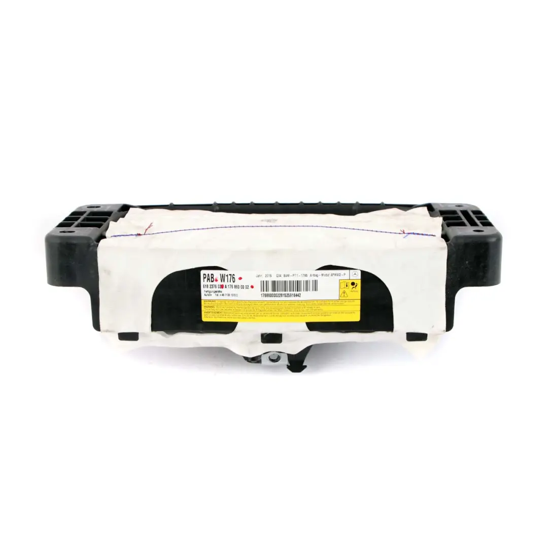 Salpicadero Airbag Mercedes W176 Clase Pasajero Unidad Delantera para con número de pieza A1768600002 Salpicadero Airbag Mercedes W176 Clase Pasajero Unidad Delantera - SKU A1768600002 - Número de pieza A1768600002