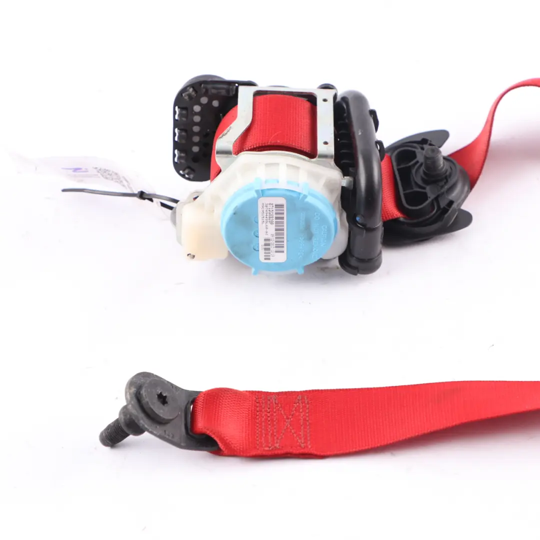 Mercedes W176 Seat Belt Safety Front Left N/S Red A1768602185 - SKU A1768600185-1 - Part number A1768600185