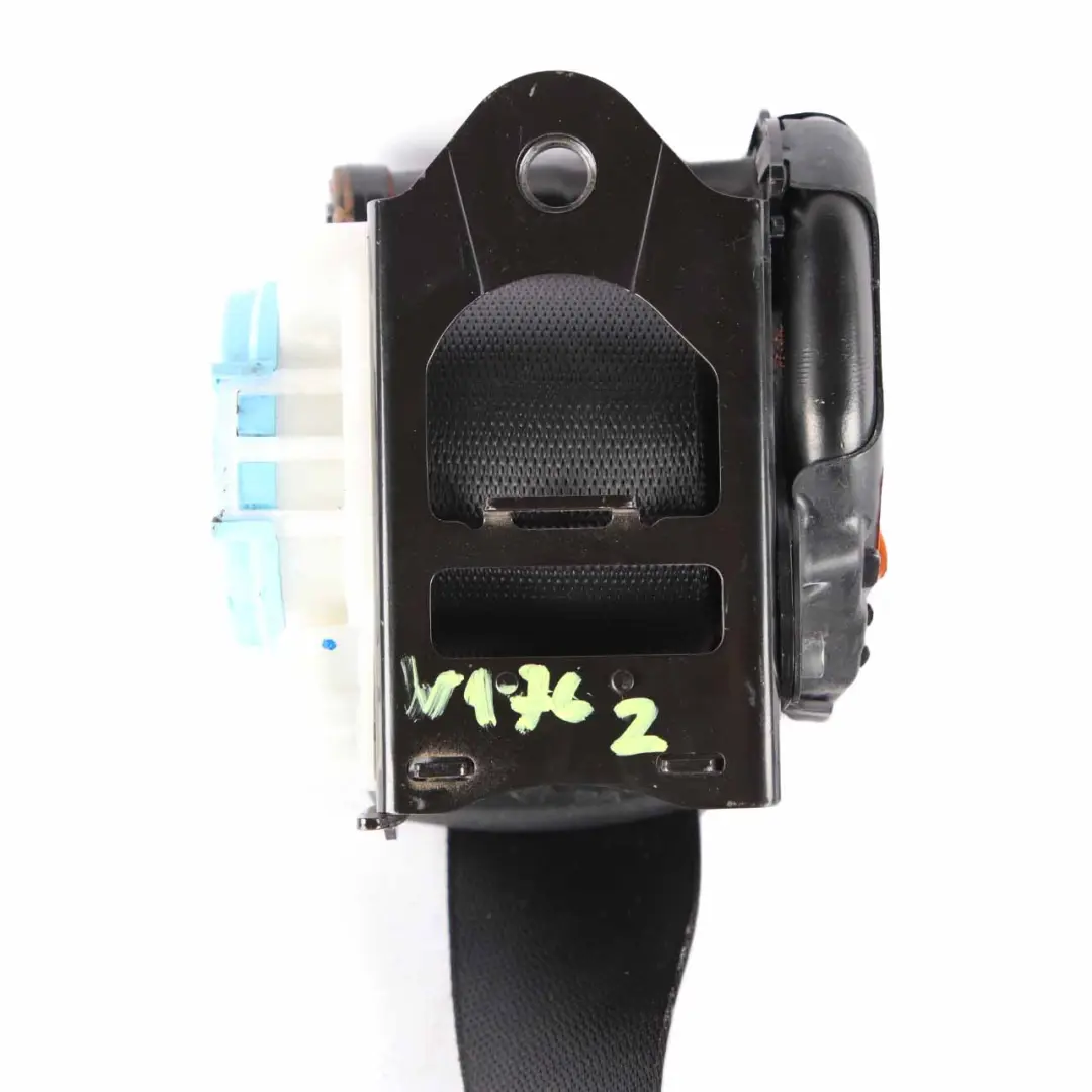 Mercedes W176 Ceinture Sécurité Supérieure Arrière Droite Noire - SKU A1768600585 - Numéro de pièce A1768600585