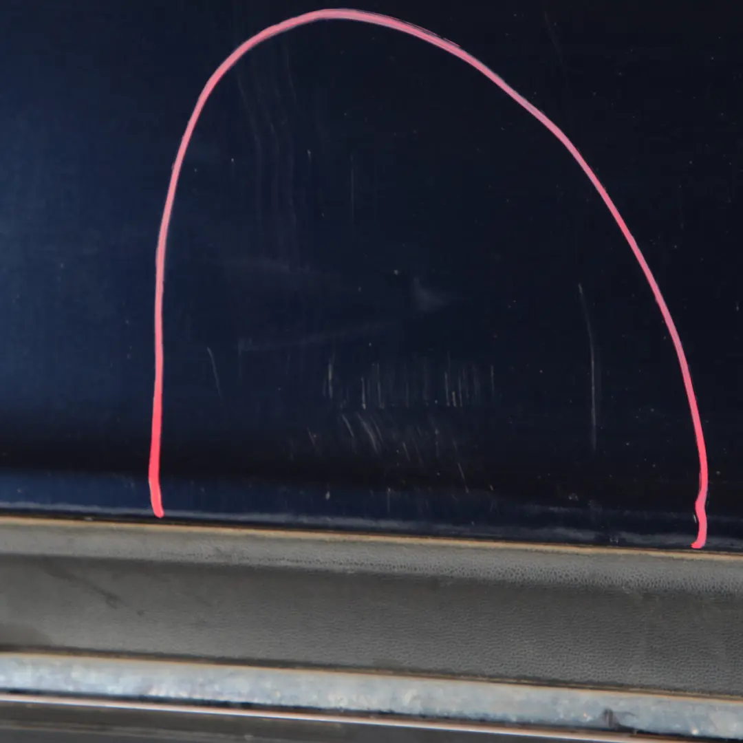 Mercedes W176 Bumper Rear Trim Panel Urban/Progressive Package Cavansite Blue - SKU A1768800000-CVB - Part number A1768800000