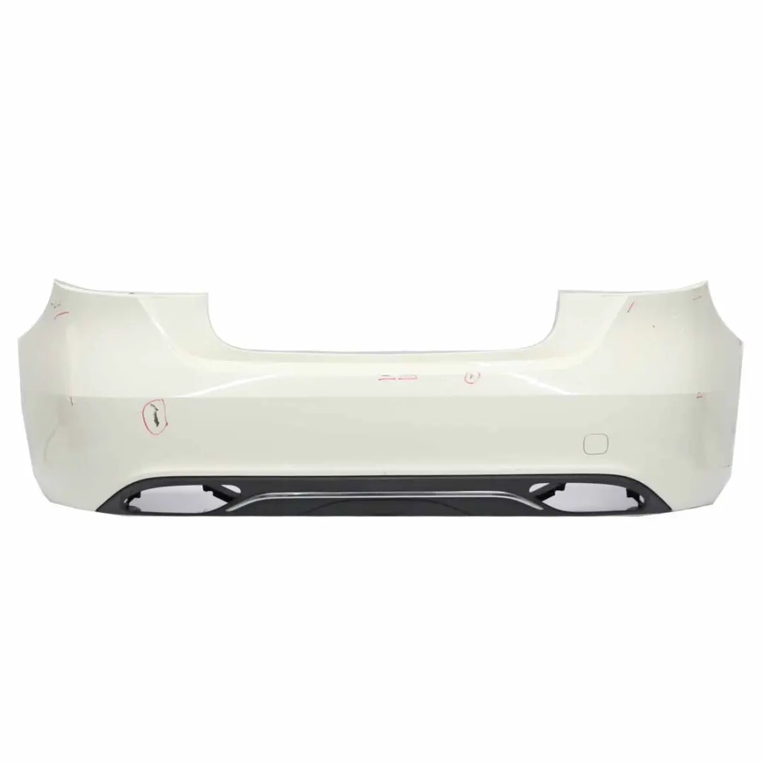 Mercedes W176 Bumper Rear Trim Panel Urban/Progressive Package Calcite White 650 - SKU A1768800000-CW - Part number A1768800000