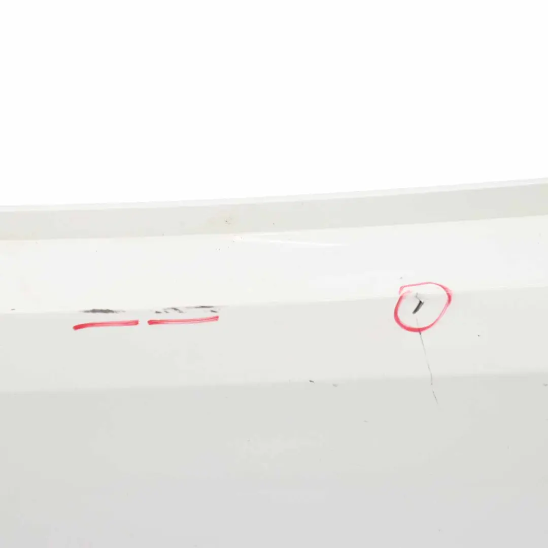 Mercedes W176 Bumper Rear Trim Panel Urban/Progressive Package Calcite White 650 - SKU A1768800000-CW - Part number A1768800000