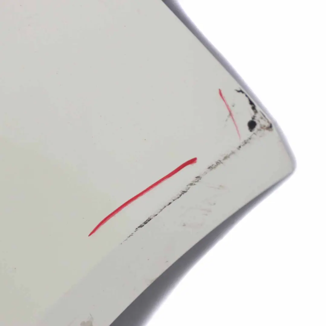 Mercedes W176 Bumper Rear Trim Panel Urban/Progressive Package Calcite White 650 - SKU A1768800000-CW - Part number A1768800000