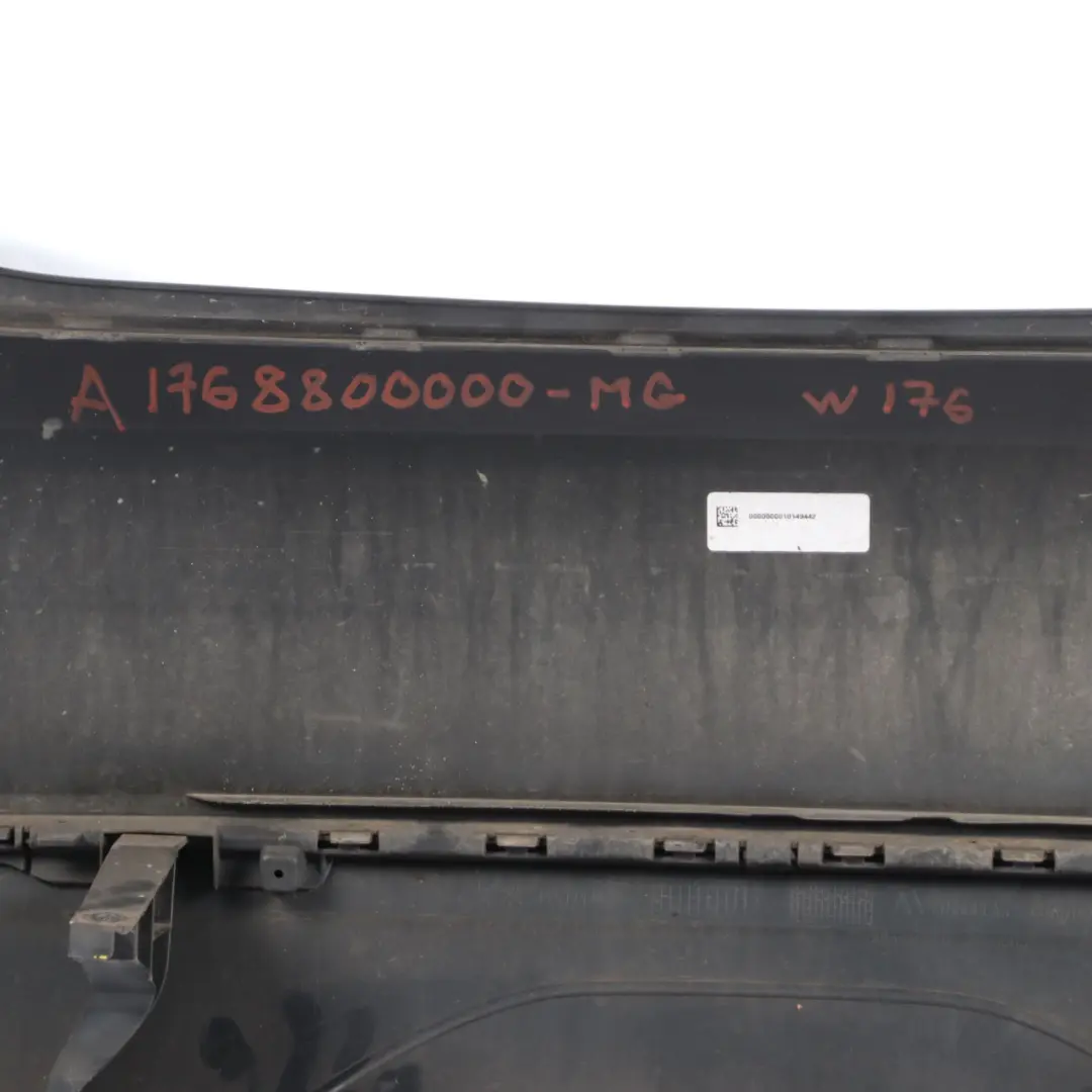 Bumper Rear Trim Panel Urban/Progressive Package Mountain Grey 787 to Mercedes W176 with Part number A1768800000 Mercedes W176 Bumper Rear Trim Panel Urban/Progressive Package Mountain Grey 787 - SKU A1768800000-MG - Part number A1768800000