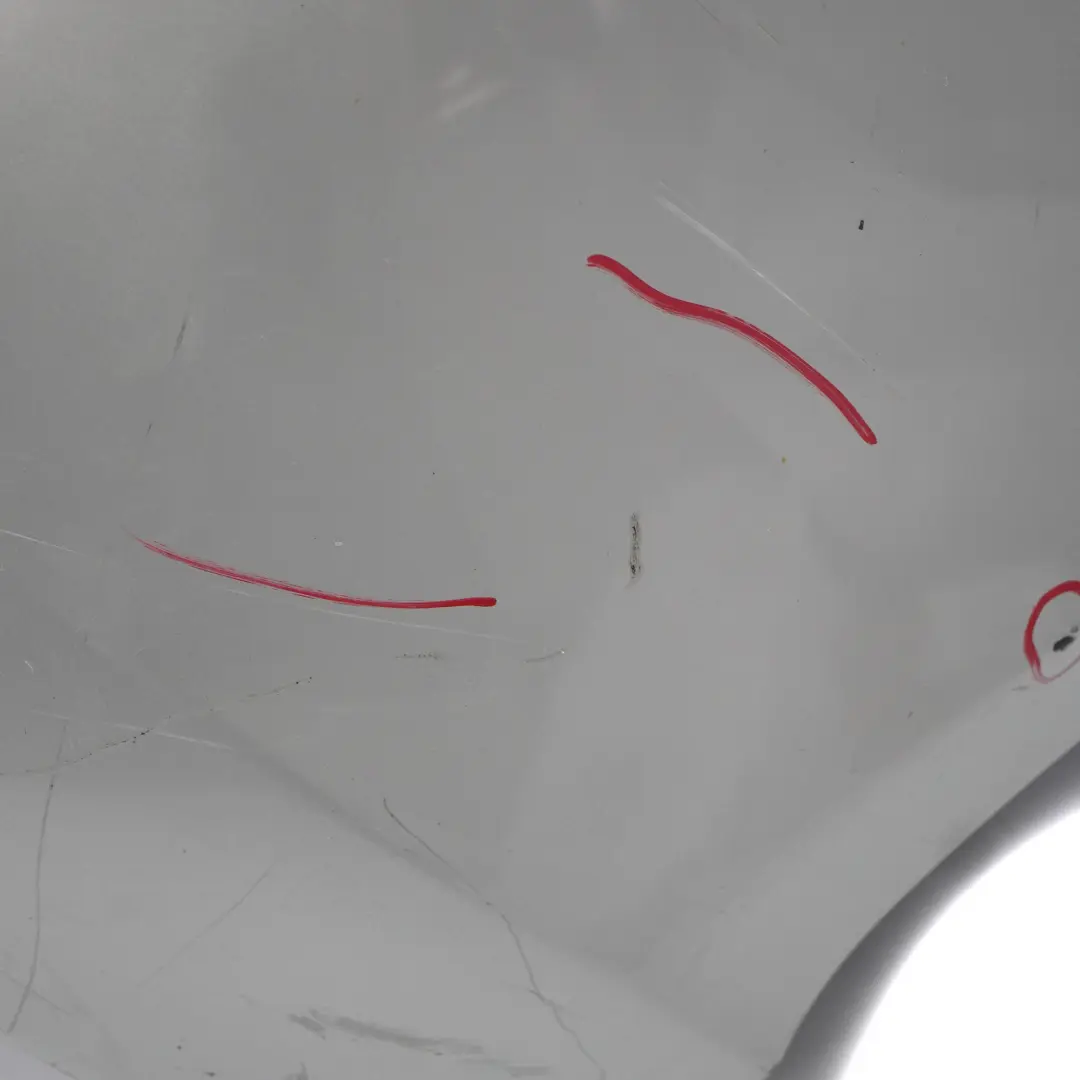 Bumper Rear Trim Panel Urban/Progressive Package Polar Silver 761 to Mercedes W176 with Part number A1768800000 Mercedes W176 Bumper Rear Trim Panel Urban/Progressive Package Polar Silver 761 - SKU A1768800000-PLS1 - Part number A1768800000