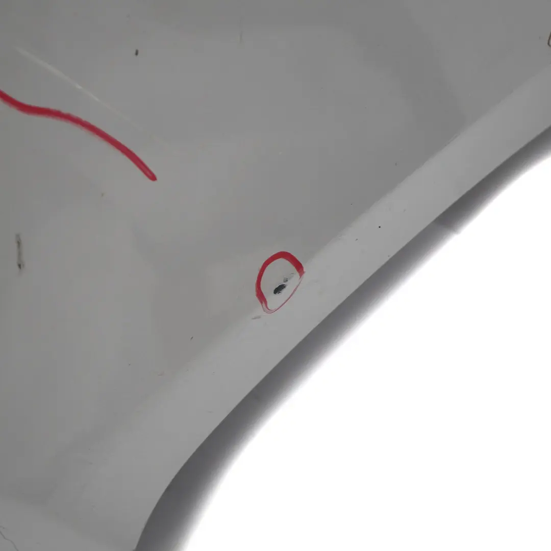 Mercedes W176 Bumper Rear Trim Panel Urban/Progressive Package Polar Silver 761 - SKU A1768800000-PLS1 - Part number A1768800000