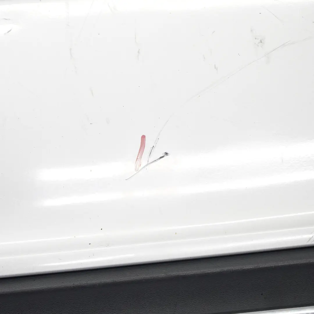 Bumper Rear Trim Panel Urban/Progressive Package Polar Silver 761 to Mercedes W176 with Part number A1768800000 Mercedes W176 Bumper Rear Trim Panel Urban/Progressive Package Polar Silver 761 - SKU A1768800000-PLS1 - Part number A1768800000