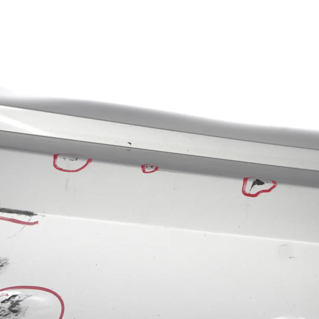 Bumper Rear Trim Panel Urban/Progressive Package Polar Silver 761 to Mercedes W176 with Part number A1768800000 Mercedes W176 Bumper Rear Trim Panel Urban/Progressive Package Polar Silver 761 - SKU A1768800000-PLS1 - Part number A1768800000