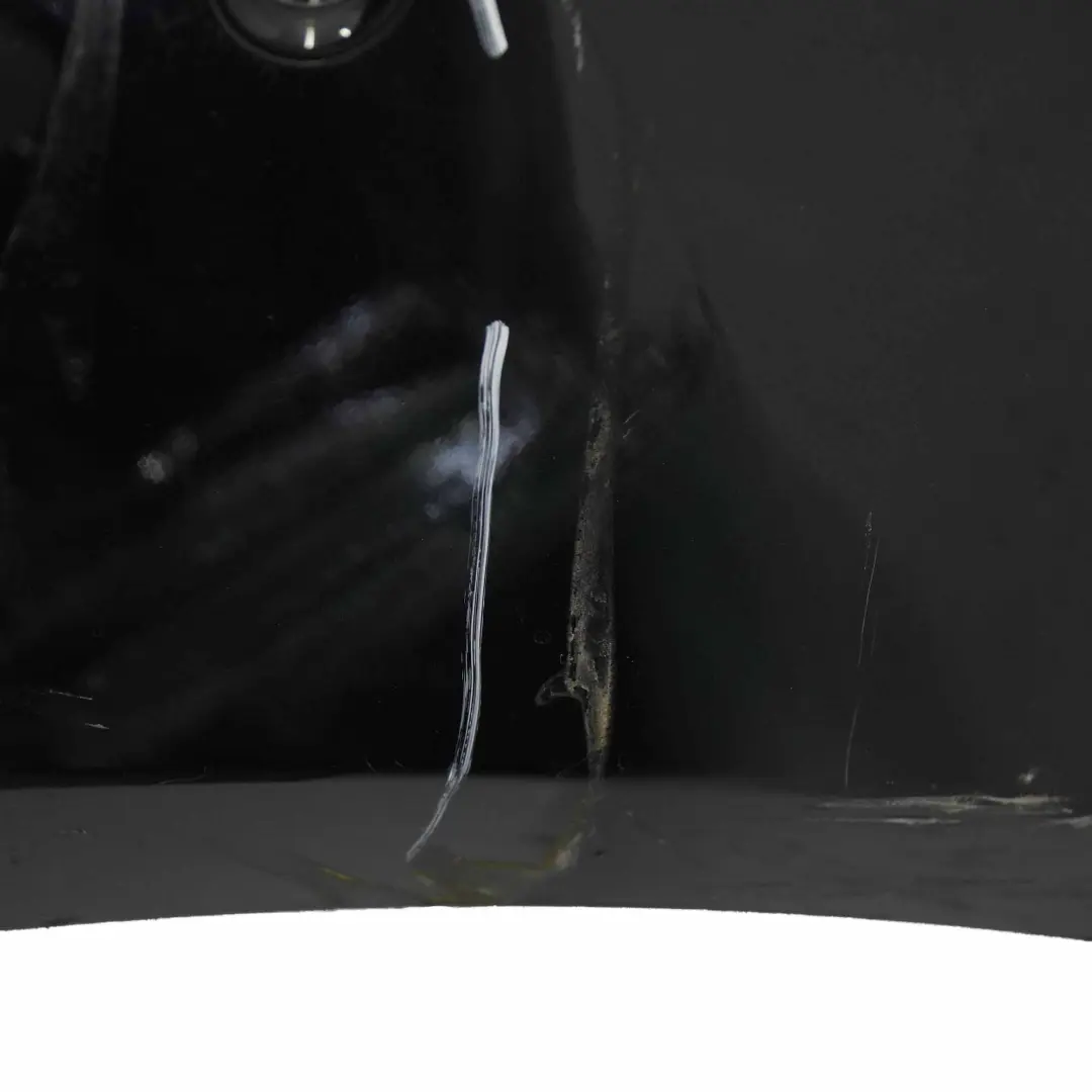 Bumper Rear Trim Panel Cover AMG Kosmos Cosmic Black Metallic 191 to Mercedes W176 with Part number A1768800001 Mercedes W176 Bumper Rear Trim Panel Cover AMG Kosmos Cosmic Black Metallic 191 - SKU A1768800001-KB1 - Part number A1768800001