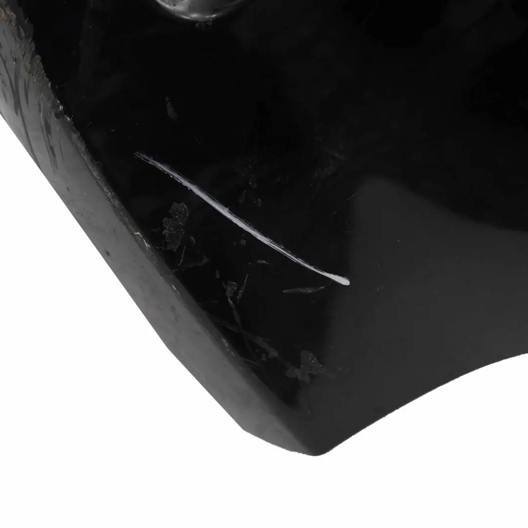 Bumper Rear Trim Panel Cover AMG Kosmos Cosmic Black Metallic 191 to Mercedes W176 with Part number A1768800001 Mercedes W176 Bumper Rear Trim Panel Cover AMG Kosmos Cosmic Black Metallic 191 - SKU A1768800001-KB1 - Part number A1768800001