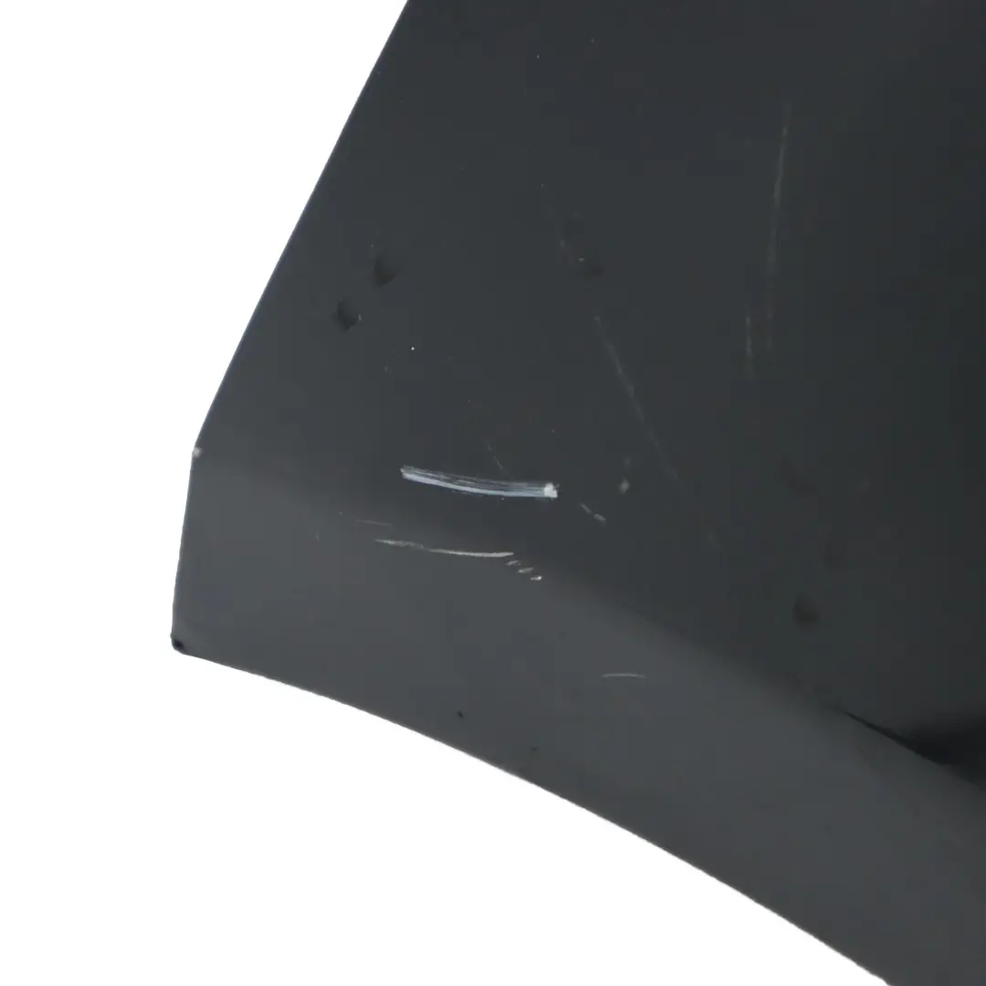 Bumper Rear Trim Panel Cover AMG Kosmos Cosmic Black Metallic 191 to Mercedes W176 with Part number A1768800001 Mercedes W176 Bumper Rear Trim Panel Cover AMG Kosmos Cosmic Black Metallic 191 - SKU A1768800001-KB2 - Part number A1768800001