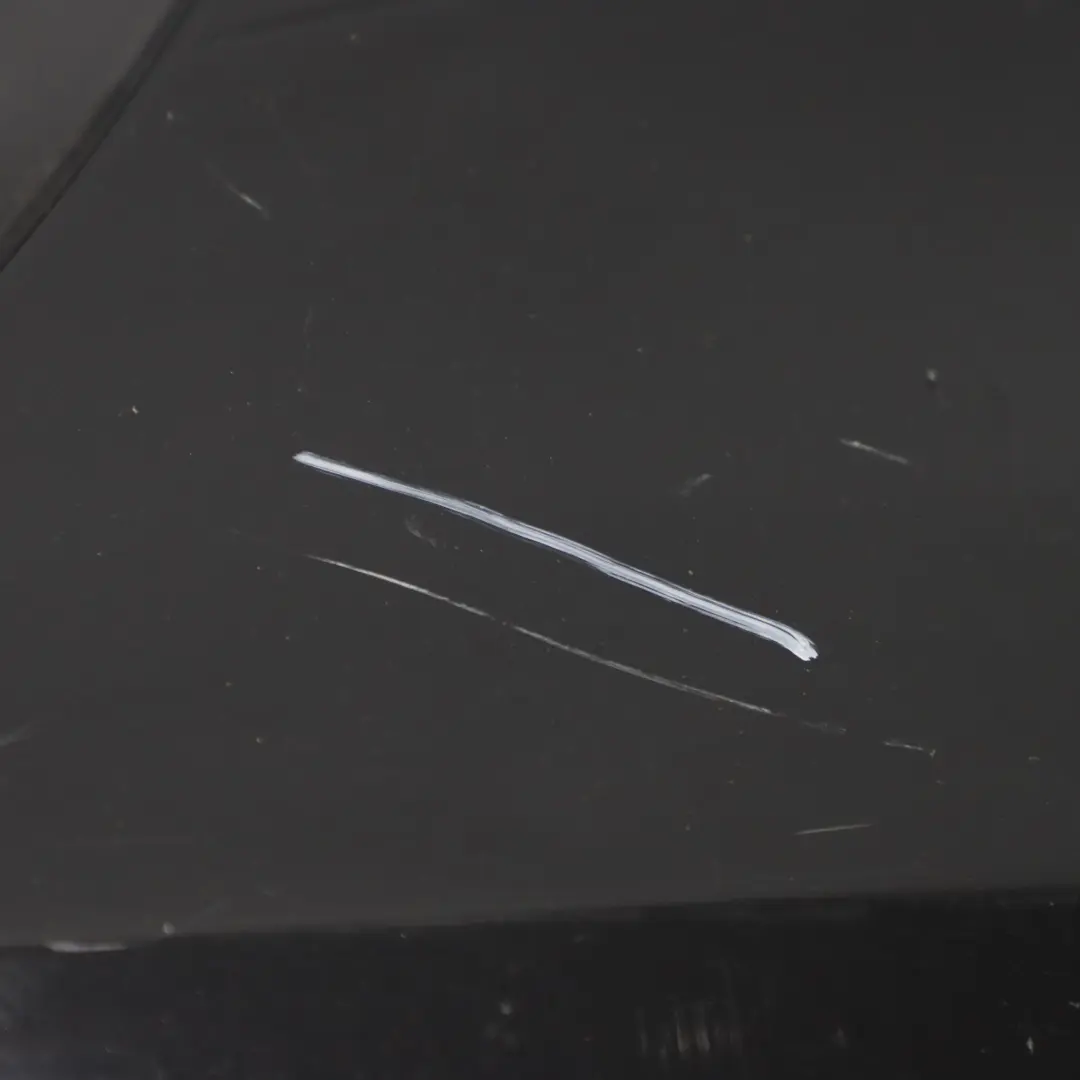 Bumper Rear Trim Panel Cover AMG Kosmos Cosmic Black Metallic 191 to Mercedes W176 with Part number A1768800001 Mercedes W176 Bumper Rear Trim Panel Cover AMG Kosmos Cosmic Black Metallic 191 - SKU A1768800001-KB2 - Part number A1768800001