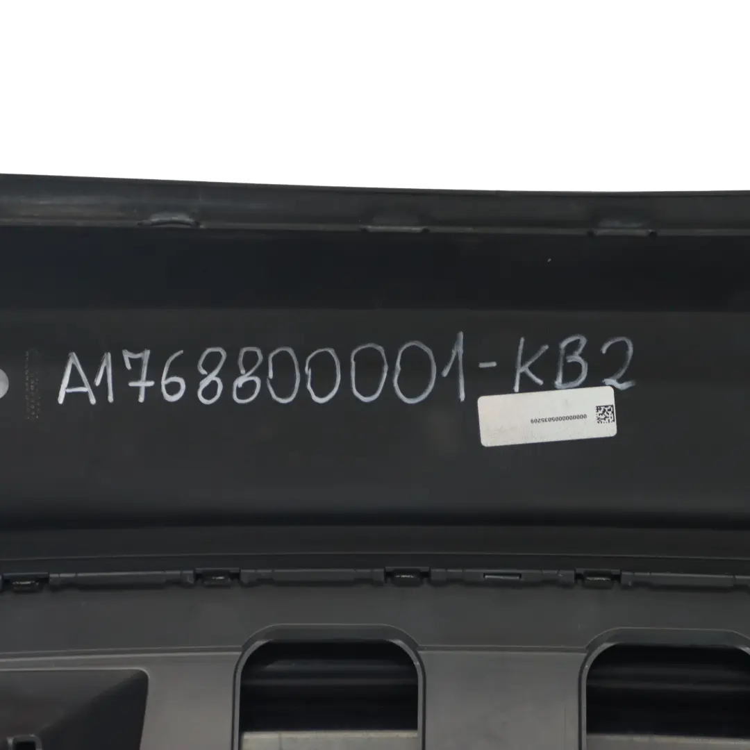 Zderzak Tylny AMG Kosmos Cosmic Black Metallic 191 do Mercedes W176 o numerze A1768800001 Mercedes W176 Zderzak Tylny AMG Kosmos Cosmic Black Metallic 191 - SKU A1768800001-KB2 - Numer Części A1768800001