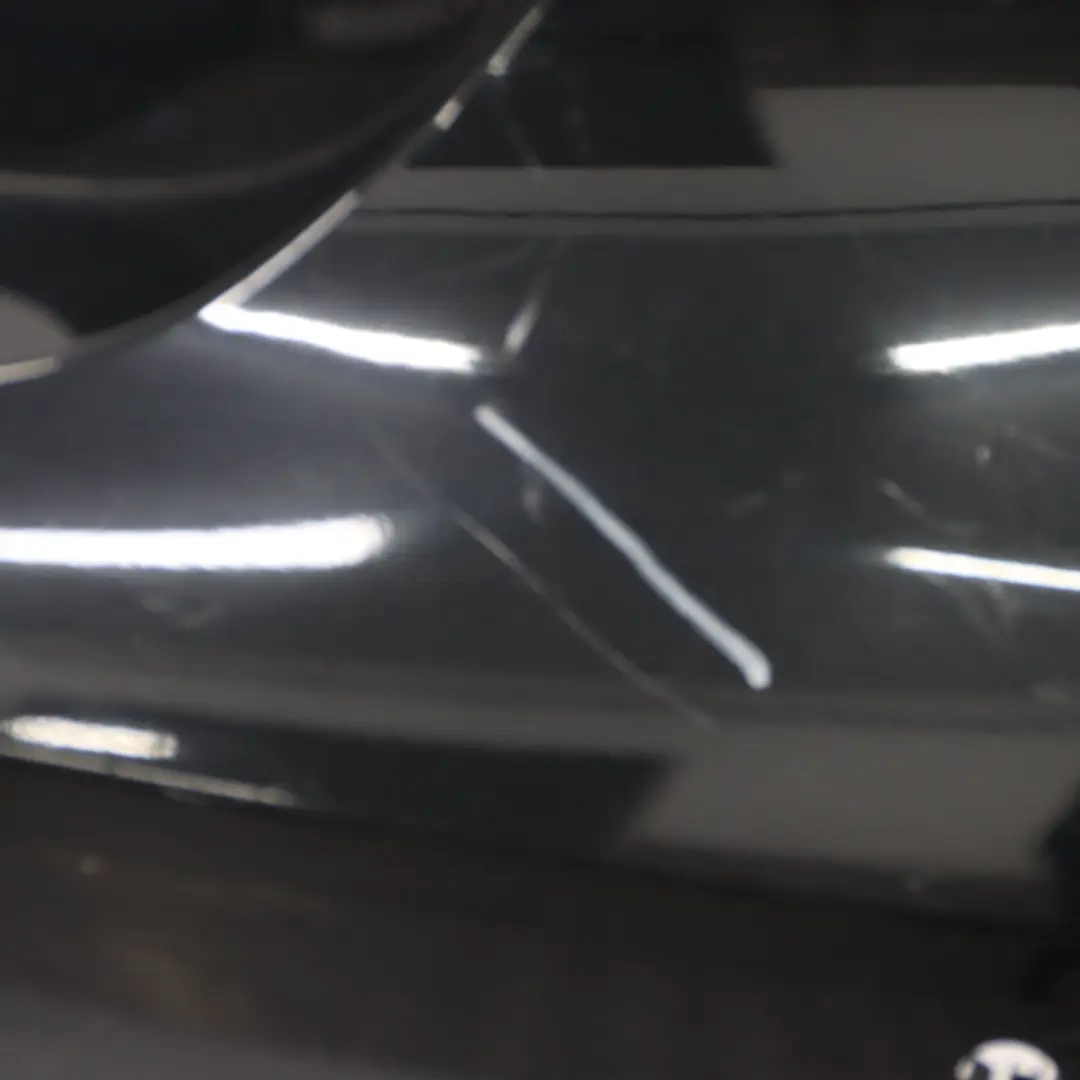 Mercedes W176 Bumper Rear Trim Panel Cover AMG Kosmos Cosmic Black Metallic 191 - SKU A1768800001-KB2 - Part number A1768800001