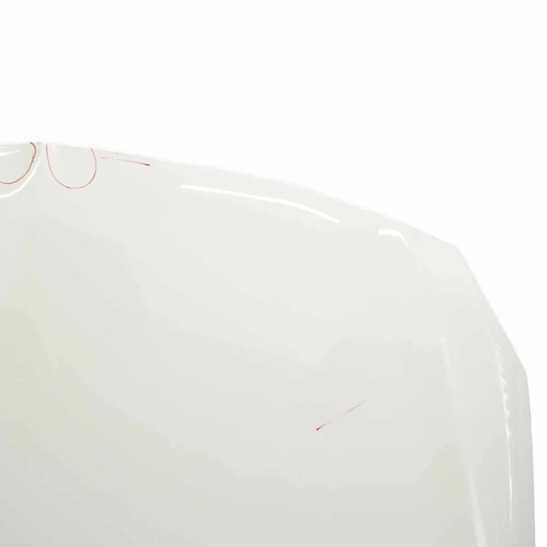 Mercedes W176 Maska Silnika Calcite White - 650 - SKU A1768800057-CW - Numer Części A1768800057
