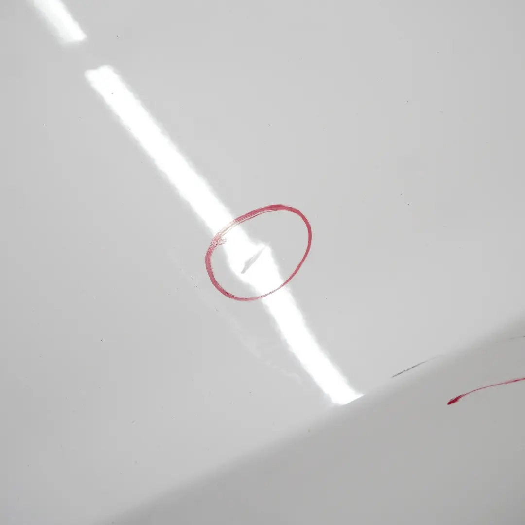 Mercedes W176 Maska Silnika Calcite White - 650 - SKU A1768800057-CW - Numer Części A1768800057