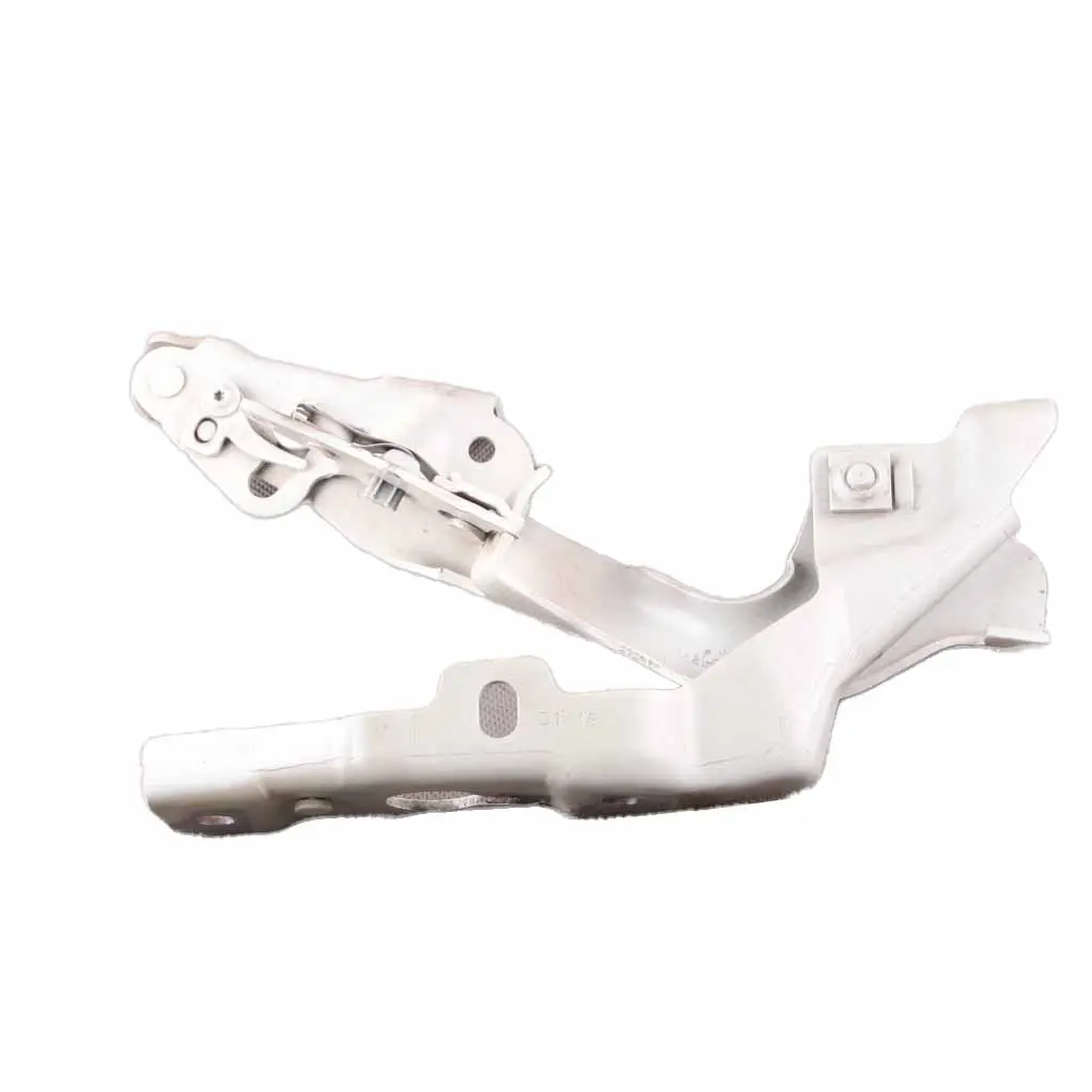 Hood Bonnet Hinge Left N/S Calcite White - 650 to Mercedes W176 with Part number A1768800328 Mercedes W176 Hood Bonnet Hinge Left N/S Calcite White - 650 - SKU A1768800328-CW - Part number A1768800328