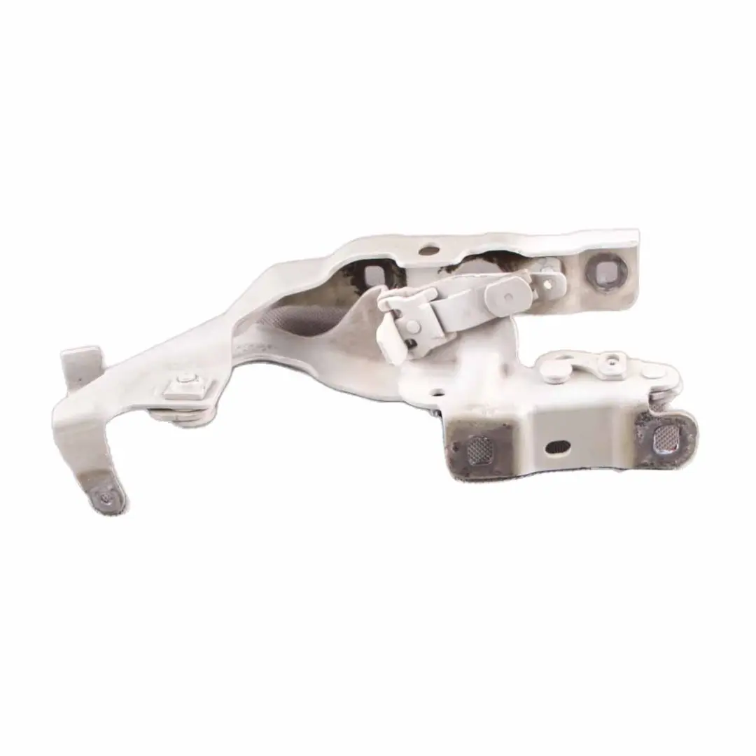 Hood Bonnet Hinge Left N/S Calcite White - 650 to Mercedes W176 with Part number A1768800328 Mercedes W176 Hood Bonnet Hinge Left N/S Calcite White - 650 - SKU A1768800328-CW - Part number A1768800328