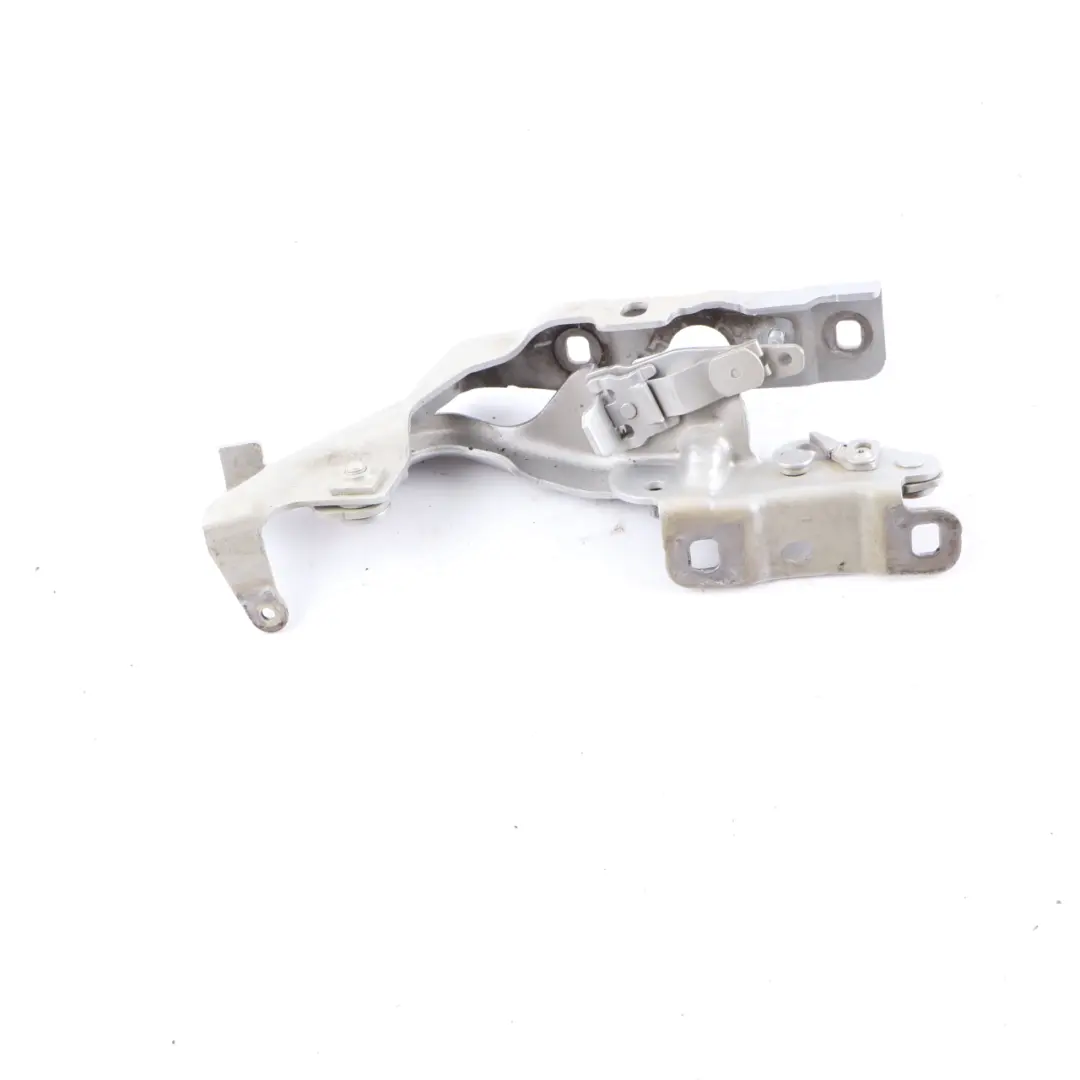 Hood Bonnet Hinge Front Left N/S Polar Silver - 761 to Mercedes W176 with Part number A1768800328 Mercedes W176 Hood Bonnet Hinge Front Left N/S Polar Silver - 761 - SKU A1768800328-PLS - Part number A1768800328