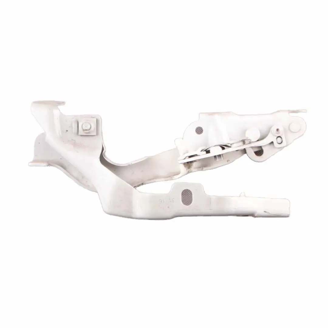 Hood Bonnet Hinge Right O/S Calcite White - 650 to Mercedes W176 with Part number A1768800428 Mercedes W176 Hood Bonnet Hinge Right O/S Calcite White - 650 - SKU A1768800428-CW - Part number A1768800428