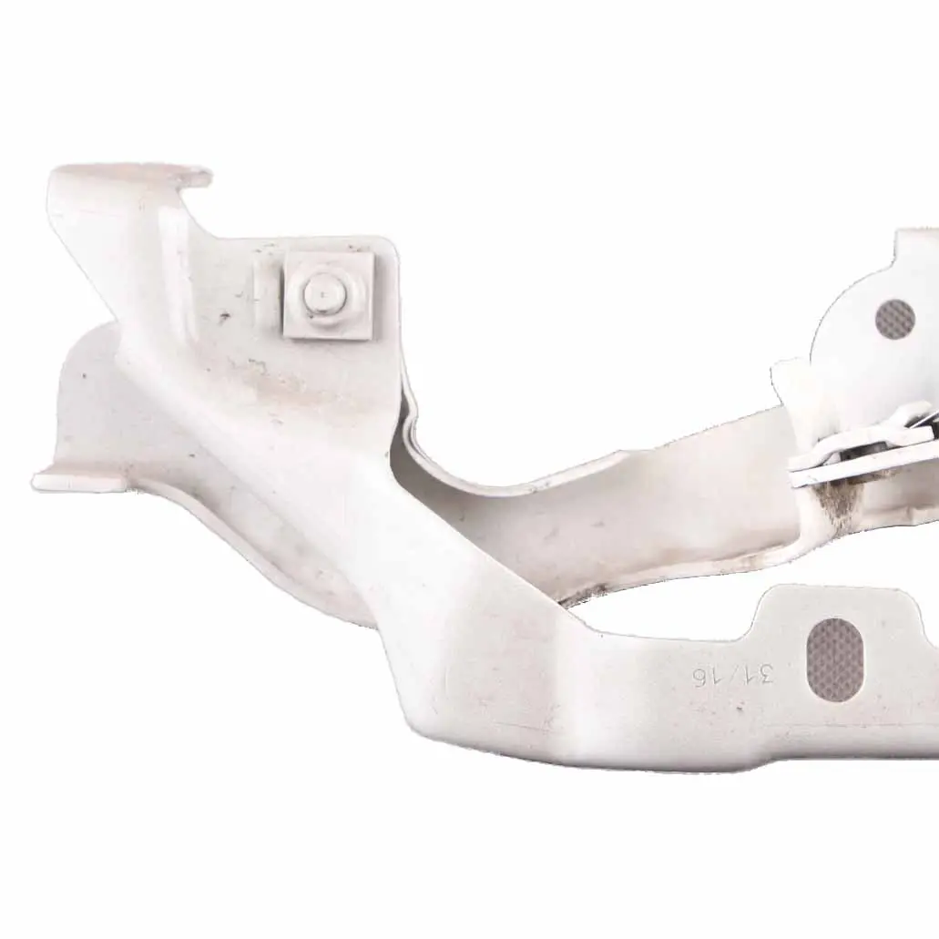 Hood Bonnet Hinge Right O/S Calcite White - 650 to Mercedes W176 with Part number A1768800428 Mercedes W176 Hood Bonnet Hinge Right O/S Calcite White - 650 - SKU A1768800428-CW - Part number A1768800428
