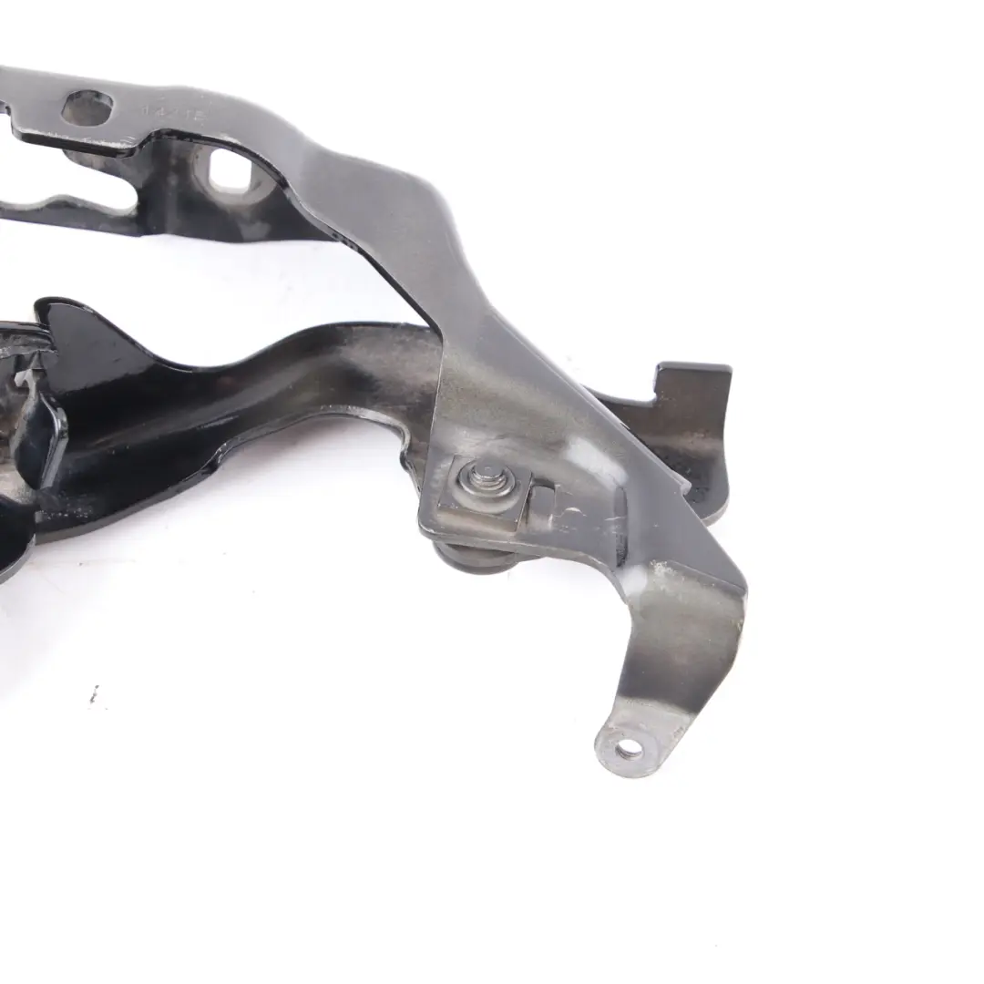 Hood Bonnet Hinge Right O/S Kosmos Black Metallic 191 to Mercedes W176 with Part number A1768800428 Mercedes W176 Hood Bonnet Hinge Right O/S Kosmos Black Metallic 191 - SKU A1768800428-KB - Part number A1768800428