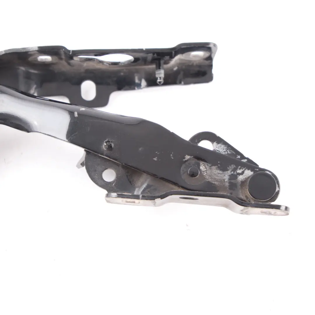 Hood Bonnet Hinge Right O/S Kosmos Black Metallic 191 to Mercedes W176 with Part number A1768800428 Mercedes W176 Hood Bonnet Hinge Right O/S Kosmos Black Metallic 191 - SKU A1768800428-KB - Part number A1768800428