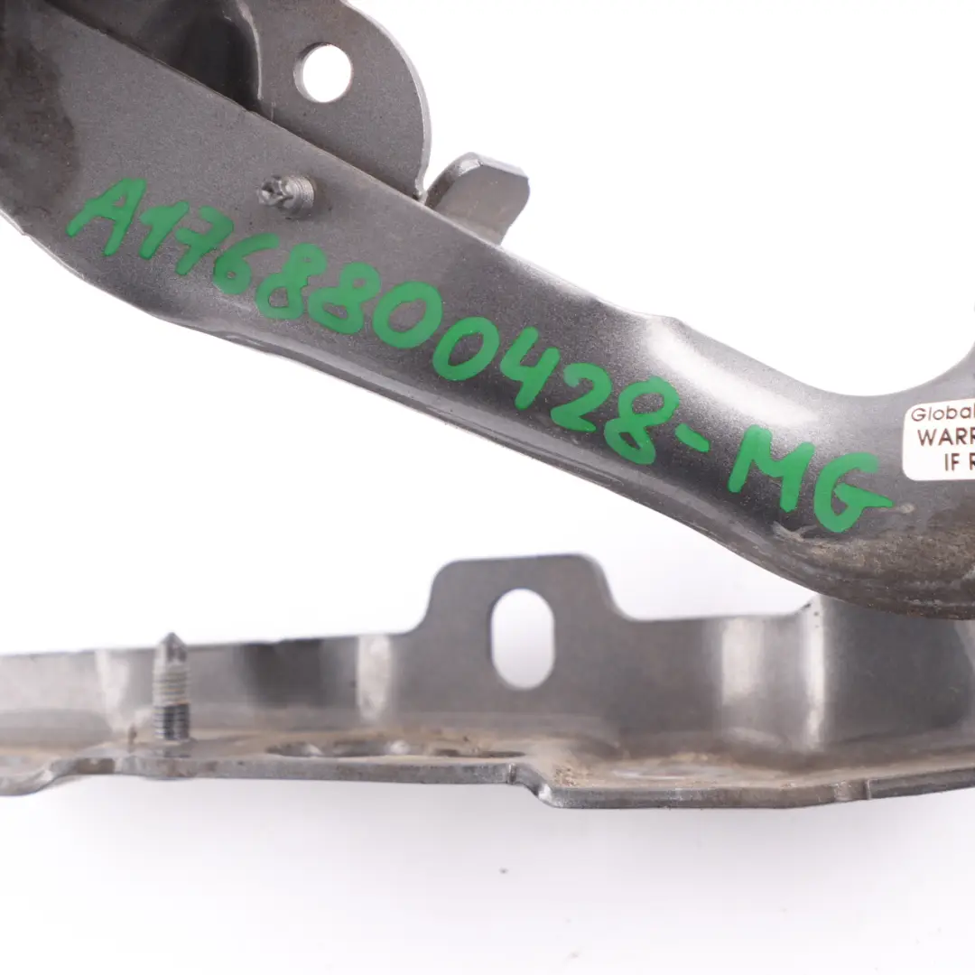Hood Bonnet Hinge Front Right O/S Mountain Grey - 787 to Mercedes W176 with Part number A1768800428 Mercedes W176 Hood Bonnet Hinge Front Right O/S Mountain Grey - 787 - SKU A1768800428-MG - Part number A1768800428