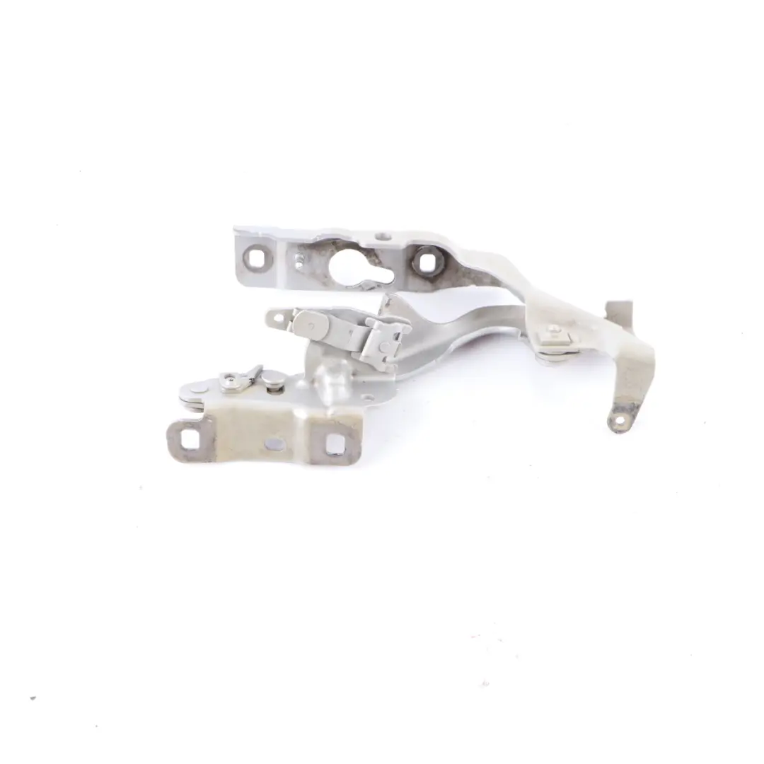 Hood Bonnet Hinge Front Right O/S Polar Silver - 761 to Mercedes W176 with Part number A1768800428 Mercedes W176 Hood Bonnet Hinge Front Right O/S Polar Silver - 761 - SKU A1768800428-PLS - Part number A1768800428