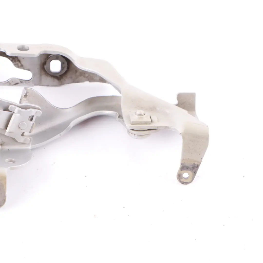Hood Bonnet Hinge Front Right O/S Polar Silver - 761 to Mercedes W176 with Part number A1768800428 Mercedes W176 Hood Bonnet Hinge Front Right O/S Polar Silver - 761 - SKU A1768800428-PLS - Part number A1768800428