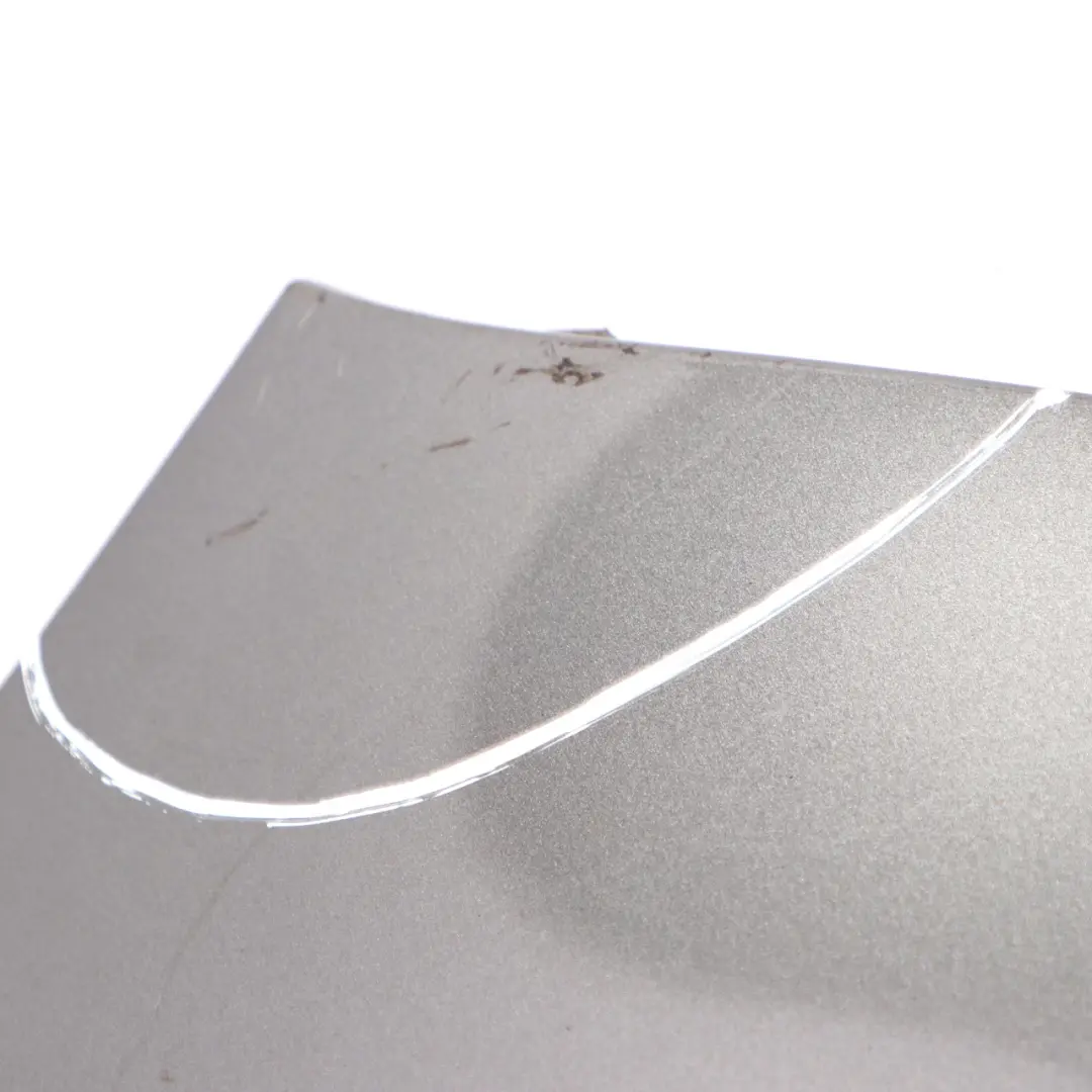 Bumper Rear Trim Panel Cover Mountain Grey Metallic - 787 to Mercedes W176 with Part number A1768800440 Mercedes W176 Bumper Rear Trim Panel Cover Mountain Grey Metallic - 787 - SKU A1768800440-MG - Part number A1768800440