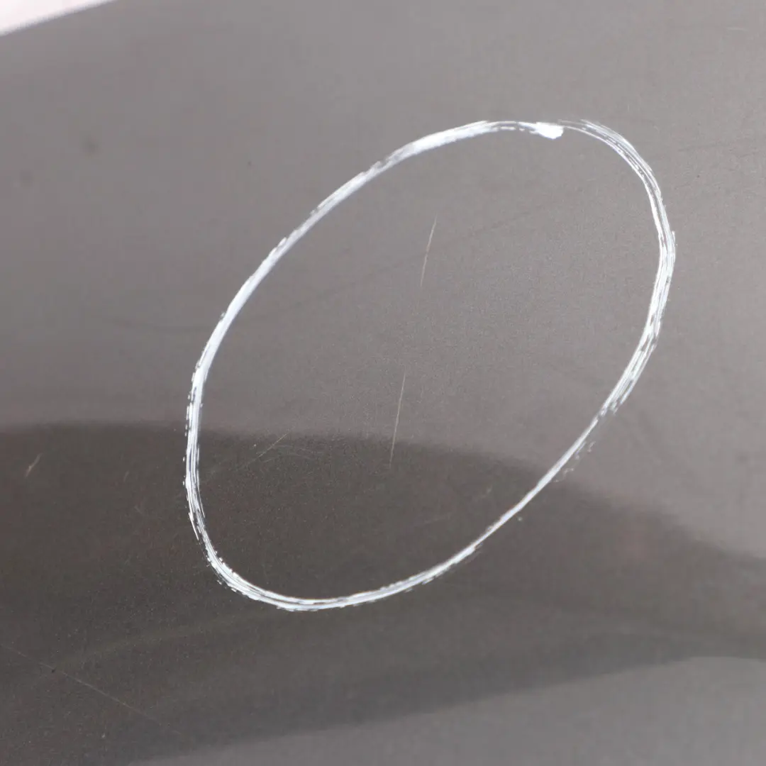 Bumper Rear Trim Panel Cover Mountain Grey Metallic - 787 to Mercedes W176 with Part number A1768800440 Mercedes W176 Bumper Rear Trim Panel Cover Mountain Grey Metallic - 787 - SKU A1768800440-MG - Part number A1768800440