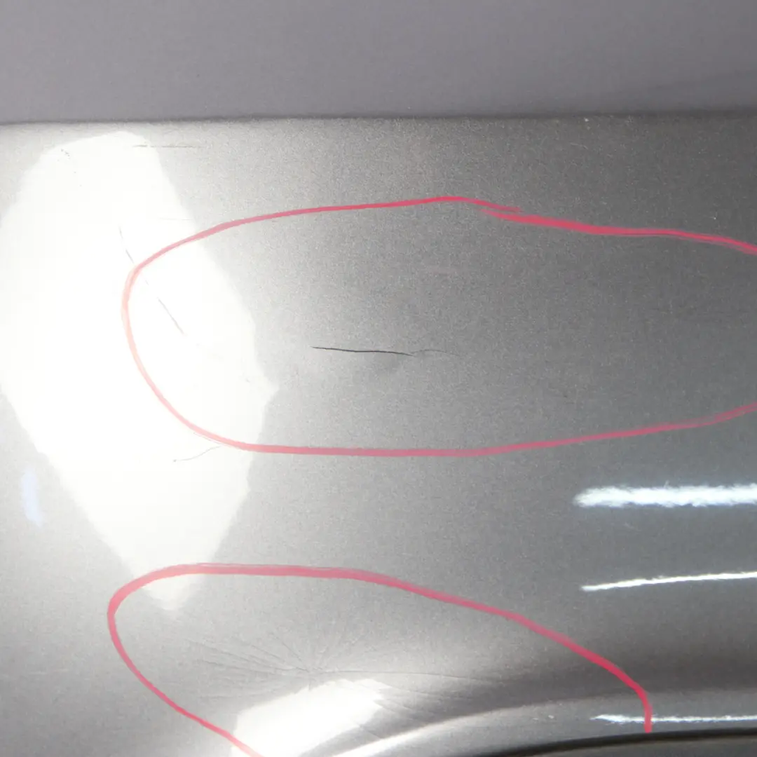 Mercedes W176 Bumper Rear Trim Panel Covering Mountain Grey Metallic - 787 - SKU A1768850425-MG - Part number A1768850425