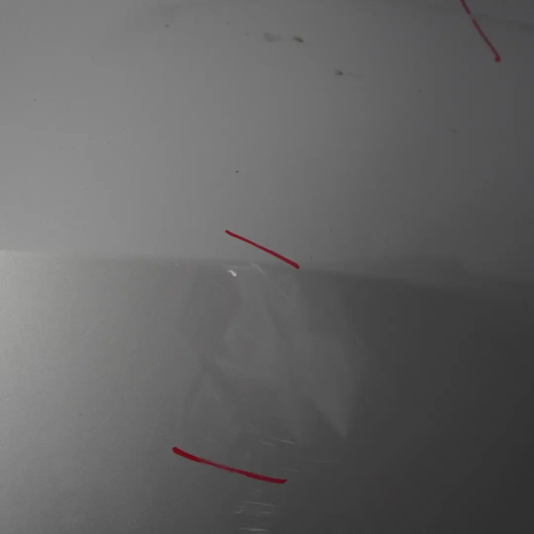 Mercedes W176 Bumper Rear Trim Panel Cover Polar Silver Metallic - 761 - SKU A1768800440-PLS - Part number A1768800440