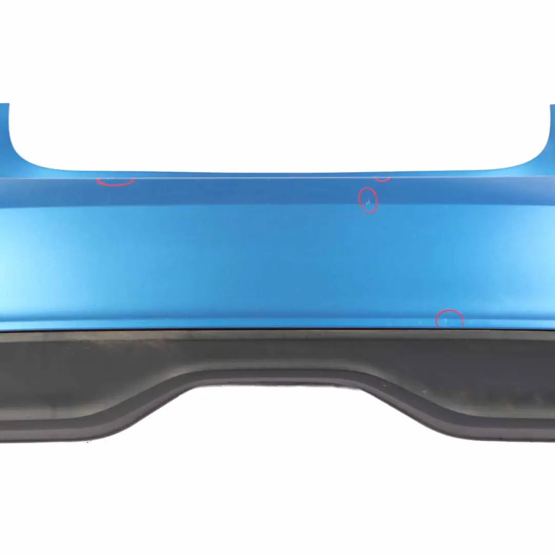 Bumper Rear Trim Panel Covering South Seas Blue - 162 to Mercedes W176 with Part number A1768800440 Mercedes W176 Bumper Rear Trim Panel Covering South Seas Blue - 162 - SKU A1768800440-SSB - Part number A1768800440