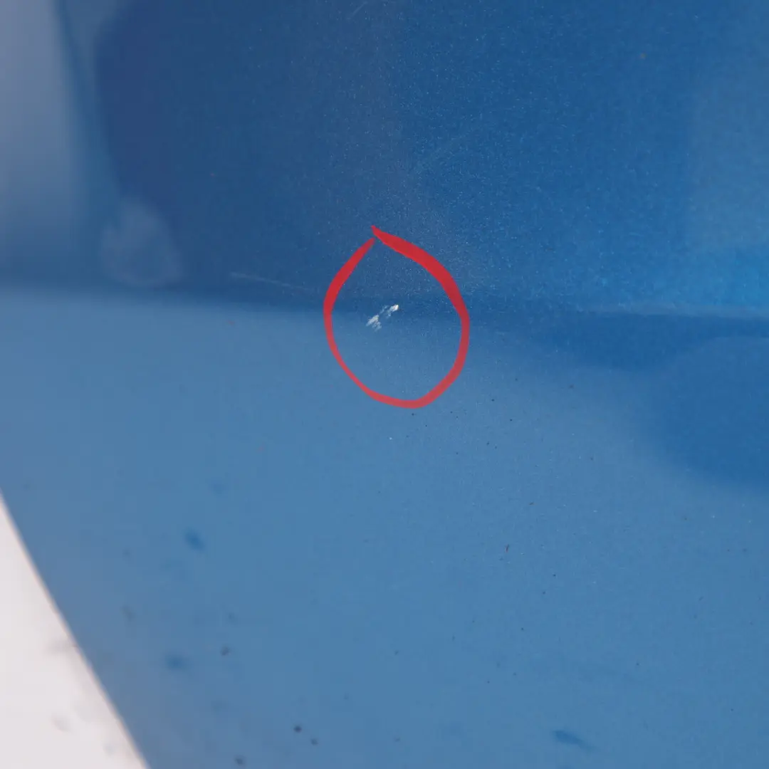 Bumper Rear Trim Panel Covering South Seas Blue - 162 to Mercedes W176 with Part number A1768800440 Mercedes W176 Bumper Rear Trim Panel Covering South Seas Blue - 162 - SKU A1768800440-SSB - Part number A1768800440