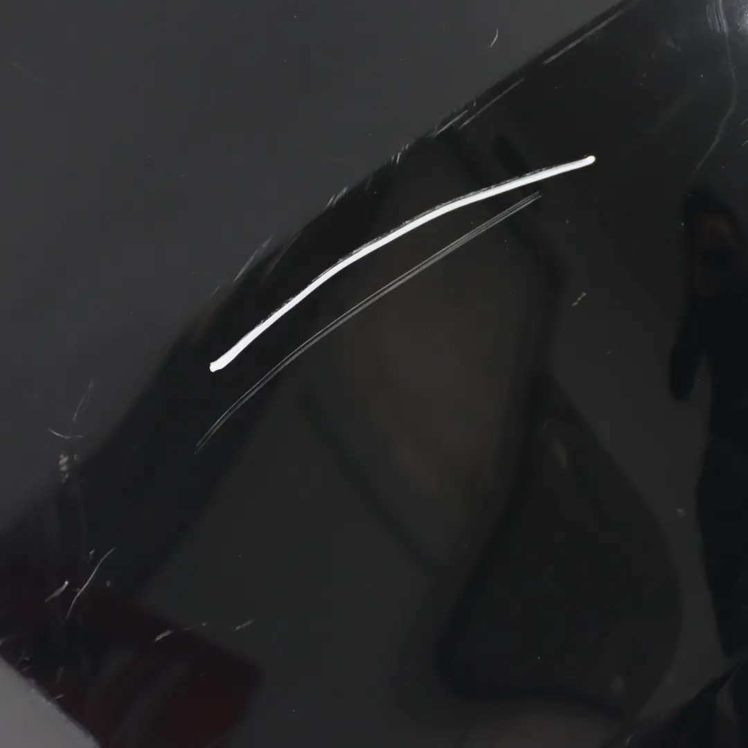 Mercedes W176 Bumper Rear Trim Panel Cover Kosmos Black Metallic - 191 - SKU A1768800540-KB - Part number A1768800540
