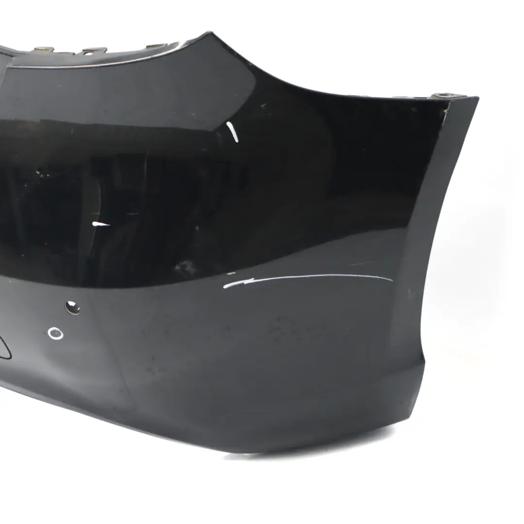 Mercedes W176 Bumper Rear Trim Panel Cover Kosmos Black Metallic - 191 - SKU A1768800540-KB - Part number A1768800540