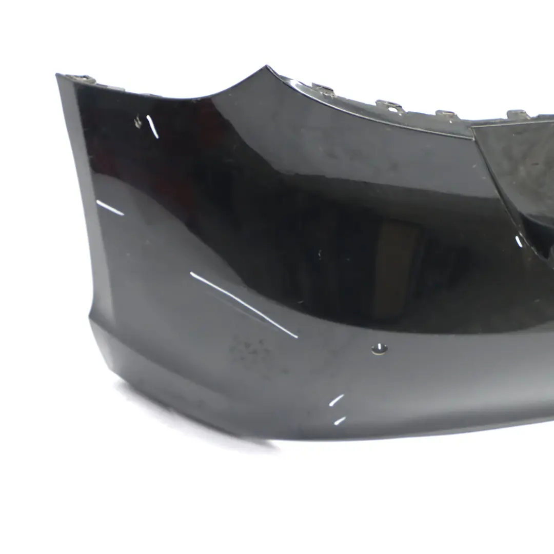 Mercedes W176 Bumper Rear Trim Panel Cover Kosmos Black Metallic - 191 - SKU A1768800540-KB - Part number A1768800540
