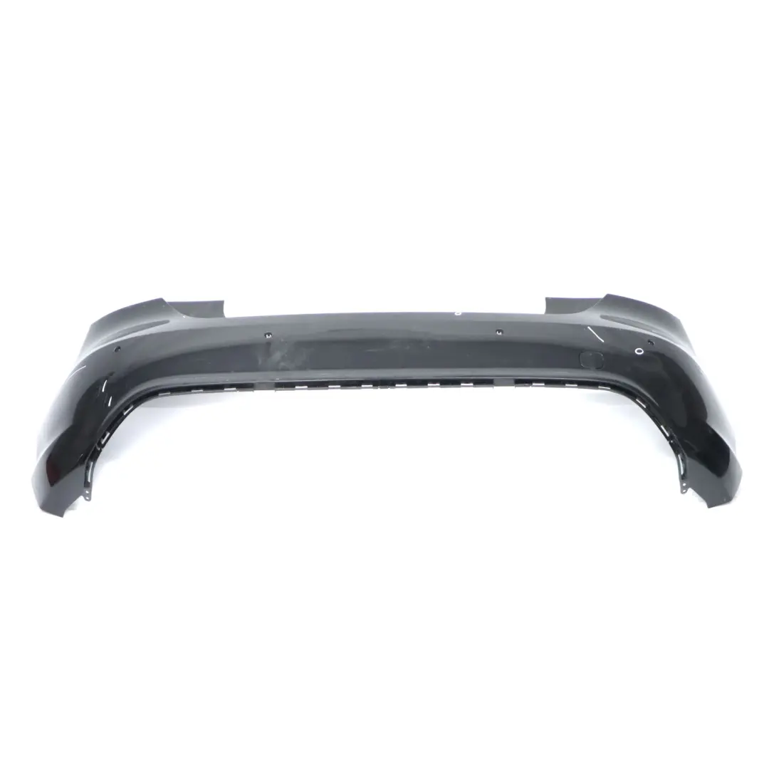 Mercedes W176 Bumper Rear Trim Panel Cover Kosmos Black Metallic - 191 - SKU A1768800540-KB - Part number A1768800540