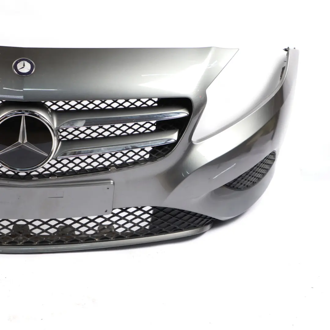 Mercedes W176 Front Bumper Trim Panel Mountain Grey Metallic - 787 - SKU A1768800640-MG - Part number A1768800640